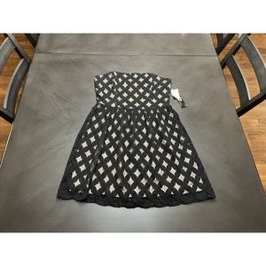Jump Apparel dress large black/nude